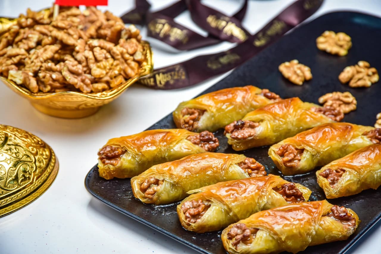 Walnut Butterfly Baklava