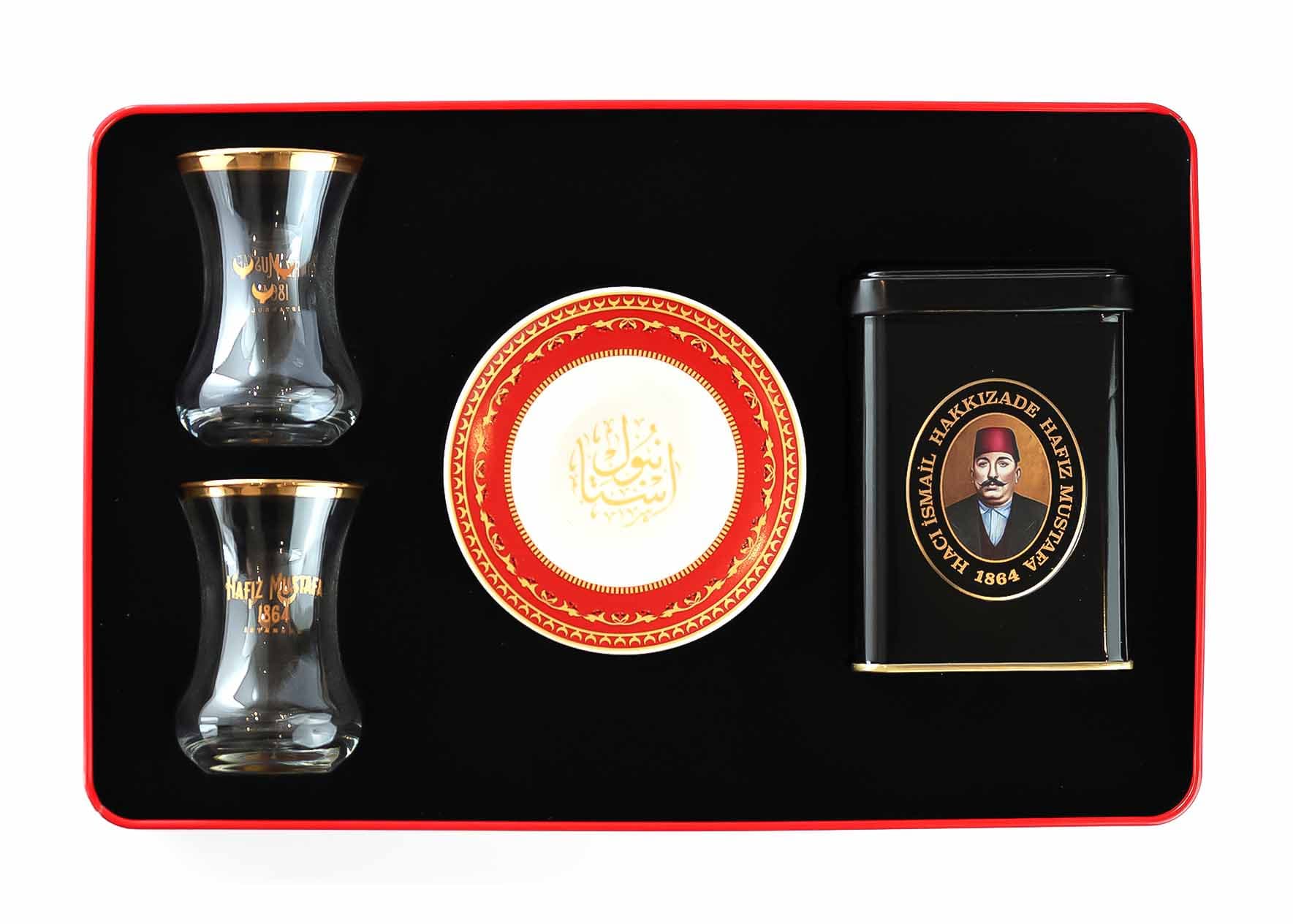 Turkish Tea Set 2-Cups With 100gr. Turkish Tea