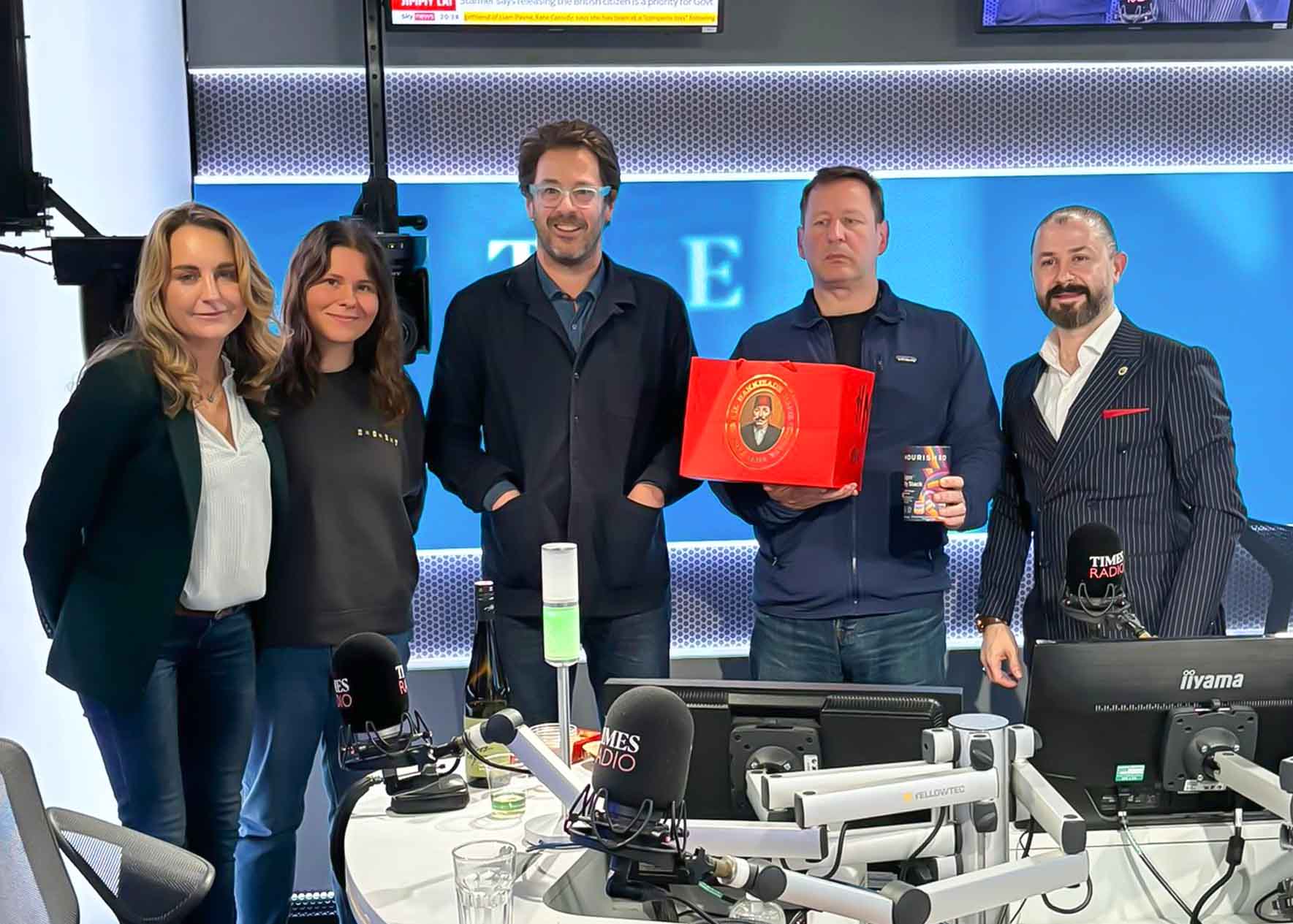 Hafiz Mustafa Makes a Special Appearance on Times Radio for National Baking Week