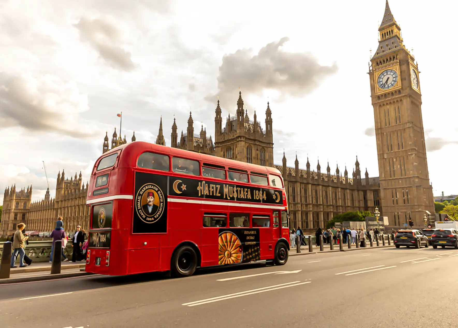 London Meets Istanbul on Wheels: Hafiz Mustafa Hits London Roads