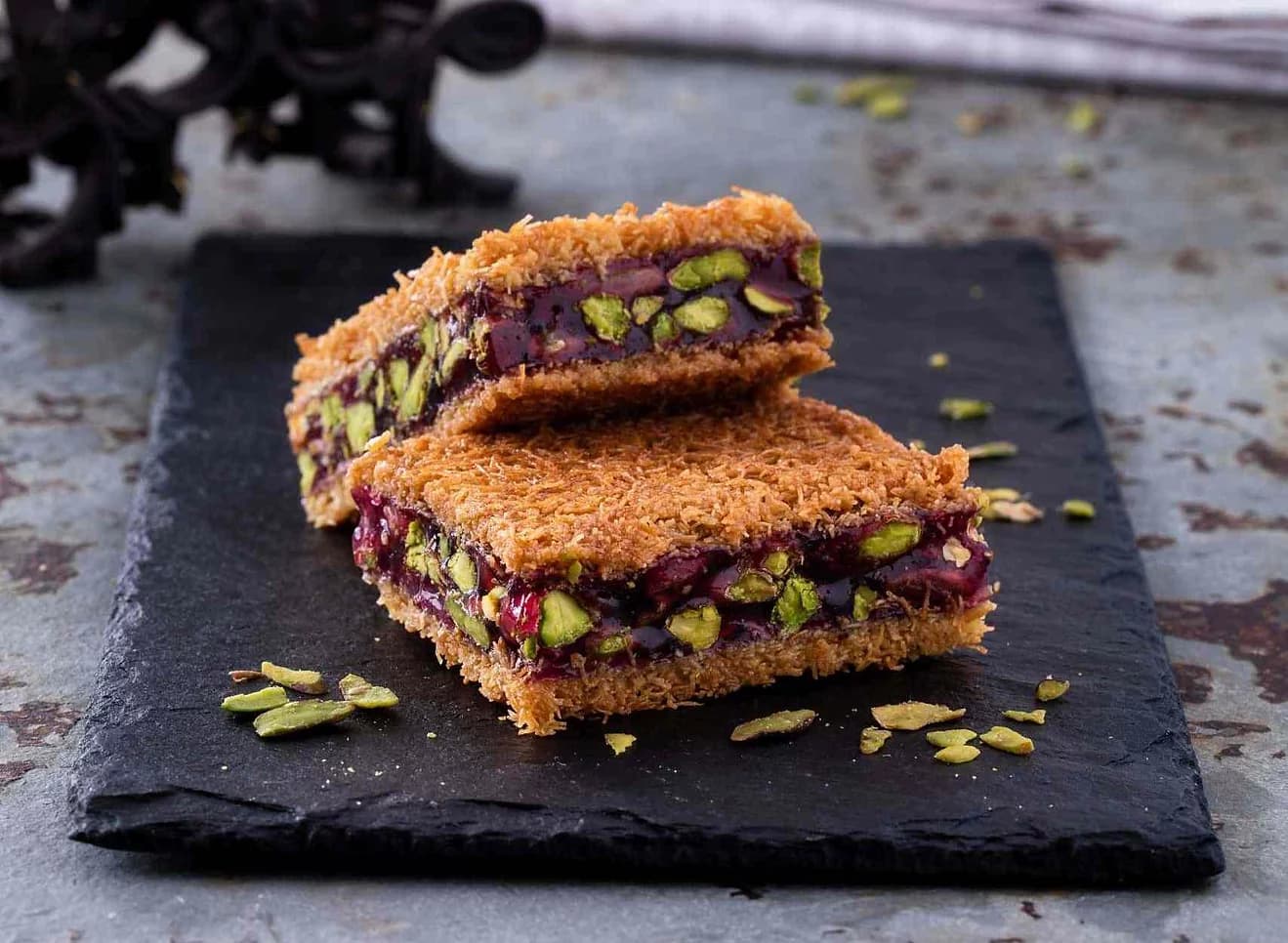 Kadayif and Kunafa on the Hafiz Mustafa Menu